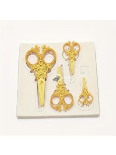 Szilikon olló formák fondantból