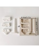 Sokoldalú szilikon oszlopforma cukorkákhoz, csokoládéhoz és kézműves tevékenységekhez