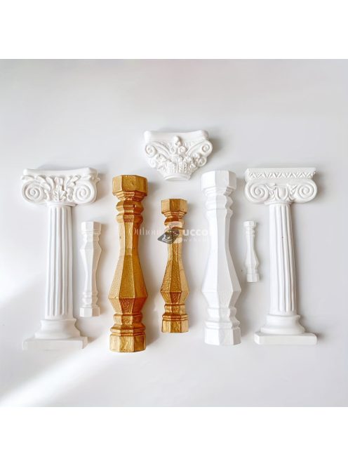 Sokoldalú szilikon oszlopforma cukorkákhoz, csokoládéhoz és kézműves tevékenységekhez