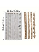 Szilikon Szegélyforma Tortadíszítéshez