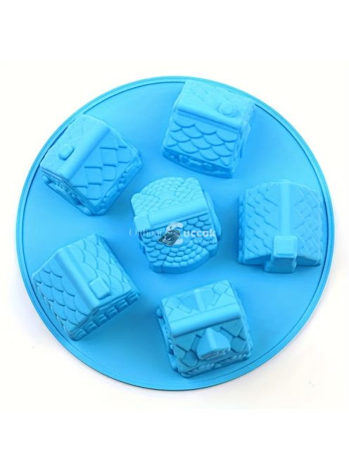 Vintage Karácsonyi Szilikon Tortaforma