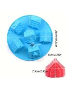 Vintage Karácsonyi Szilikon Tortaforma