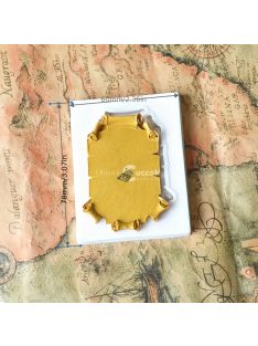 Szilikon csokoládéformák - Vintage keret design