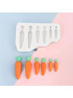 Aranyos Répa Szilikon Öntőforma Tortadíszítéshez