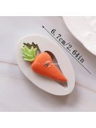 Aranyos Répa Szilikon Öntőforma Tortadíszítéshez