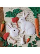 Aranyos Répa Szilikon Öntőforma Tortadíszítéshez