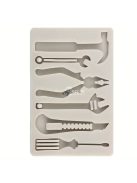 Sütőszilikon Öntőforma Készlet - Csavar, Kalapács és Csavarkulcs Alakzatok