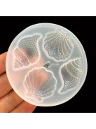 Szilikon kagyló alakú díszítő forma