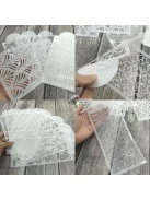 10 DB/készlet, tortasablon, tortadíszítő sablonok