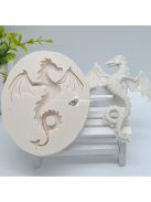 3D-s Sárkány Szilikon Öntőforma
