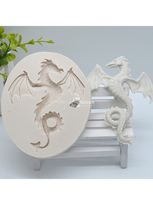 3D-s Sárkány Szilikon Öntőforma