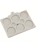 Szilikon kincses érme formák sütéshez