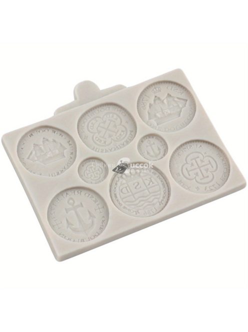Szilikon kincses érme formák sütéshez