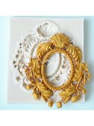 Vintage Baroque Scroll Relief csokoládéforma - 3D szilikon forma