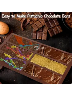 Szilikon csokoládé szalag forma