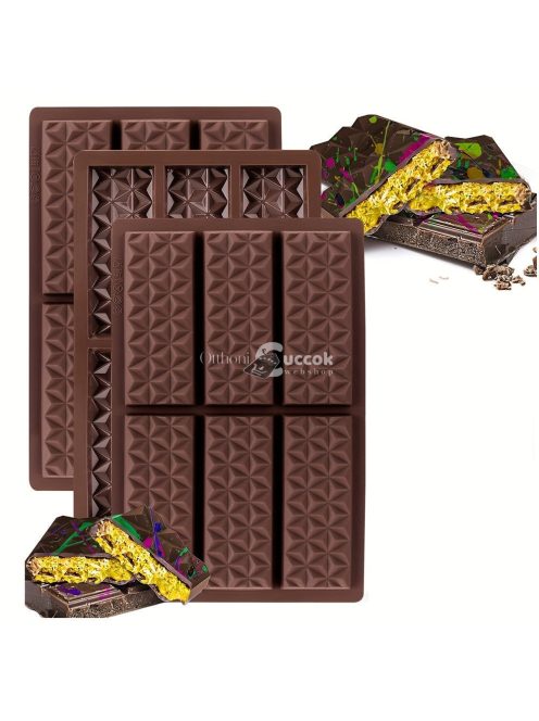 Szilikon csokoládé szalag forma