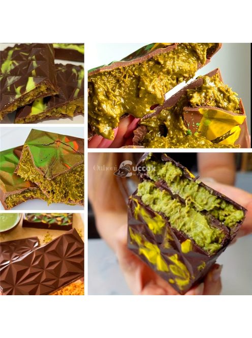 Szilikon csokoládé szalag forma