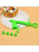 5 darabos tortadíszítő készlet gyöngy applikátorral