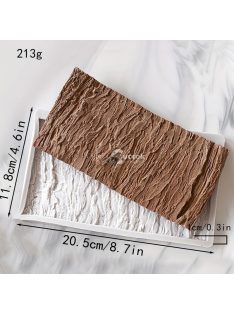   3D szilikon fakéreg csokoládéforma – Valósághű fatönk-kialakítás