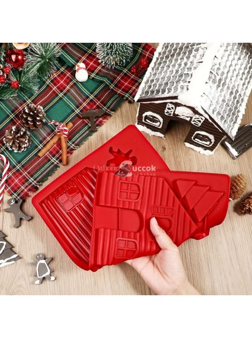 Mézeskalács Ház Forma Tálca