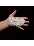 Karácsonyi koszorú csokoládéforma