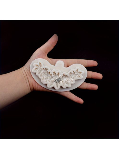 Karácsonyi koszorú csokoládéforma