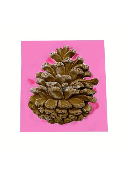 Szilikon Toboz Forma Csokoládéhoz, Fondant Tortához, Dekorációhoz