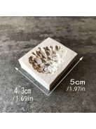 Szilikon Toboz Forma Csokoládéhoz, Fondant Tortához, Dekorációhoz