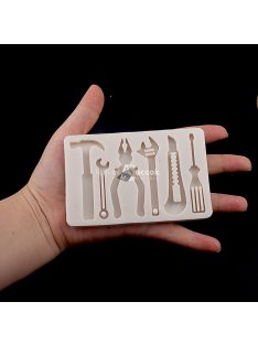   Steam Punk csokoládéforma - 3D kalapácsok, fogók, csapok és egyebek