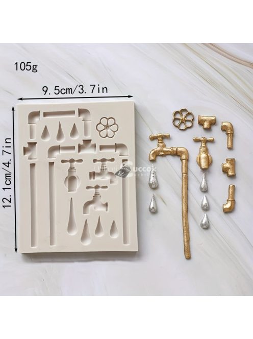 Steam Punk csokoládéforma - 3D kalapácsok, fogók, csapok és egyebek