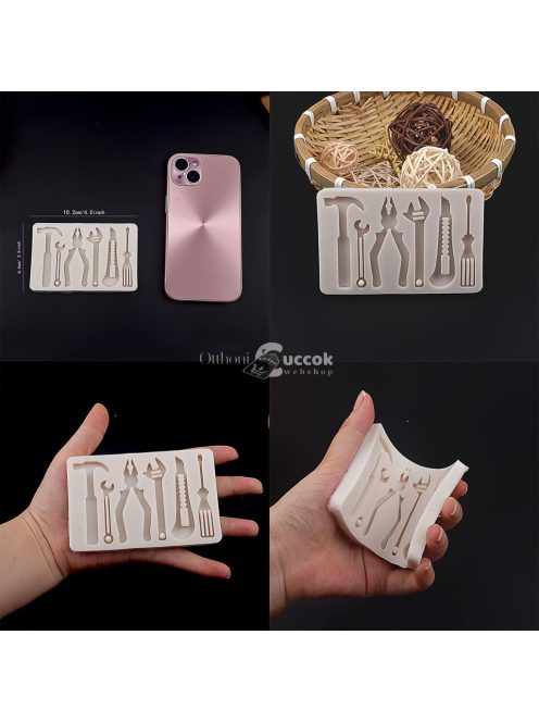 Steam Punk csokoládéforma - 3D kalapácsok, fogók, csapok és egyebek