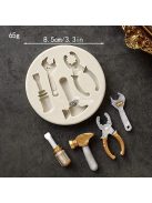 Steam Punk csokoládéforma - 3D kalapácsok, fogók, csapok és egyebek