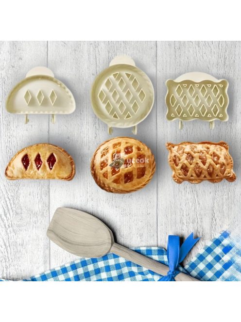 3db, Mini pite formák, tésztanyomós pite formák sütéshez