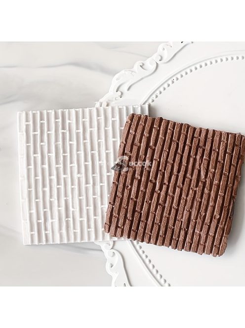 Kőfal Fondant Forma, 3D Szilikon Forma