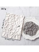 Kőfal Fondant Forma, 3D Szilikon Forma