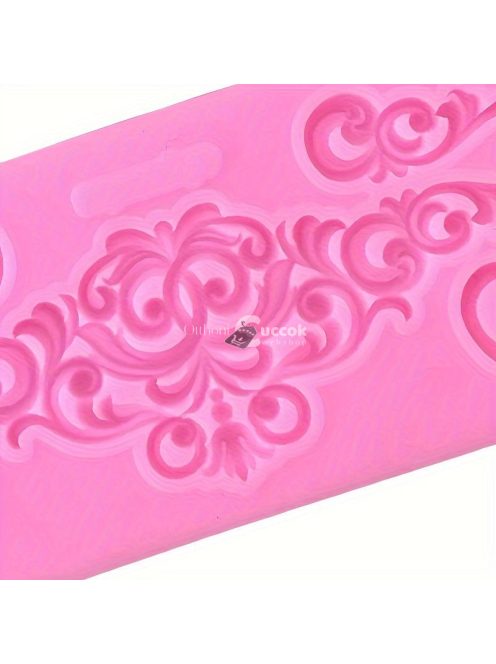 1db európai stílusú csipke szegély szilikon forma