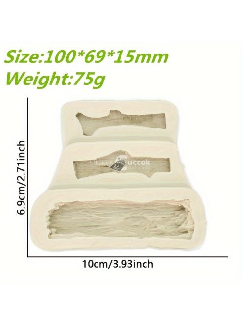 3D ág, gally szilikon forma