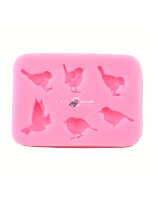 3D Madár szilikon forma