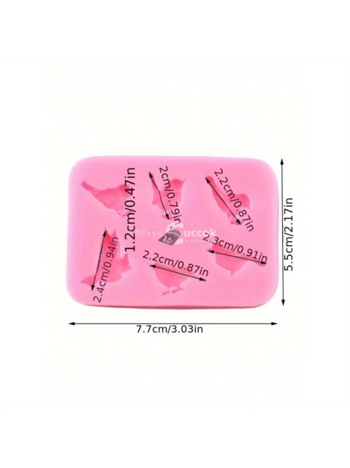 3D Madár szilikon forma