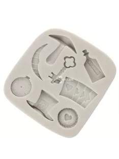 Bűvész mintájú Szilikon Forma