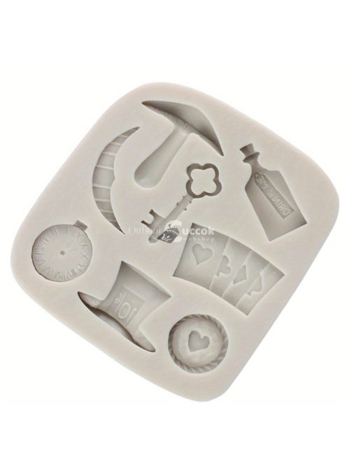 Bűvész mintájú Szilikon Forma