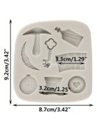 Bűvész mintájú Szilikon Forma