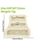 3D ág, gally szilikon forma