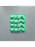 12-üreges szilikon kagyló és tengeri csillag formák