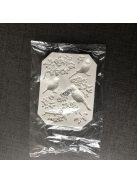 Szilikon madár és virágzó ág fondant forma