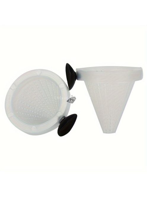 2 db Műanyag Vérféreg Etető Tölcsér Halaknak