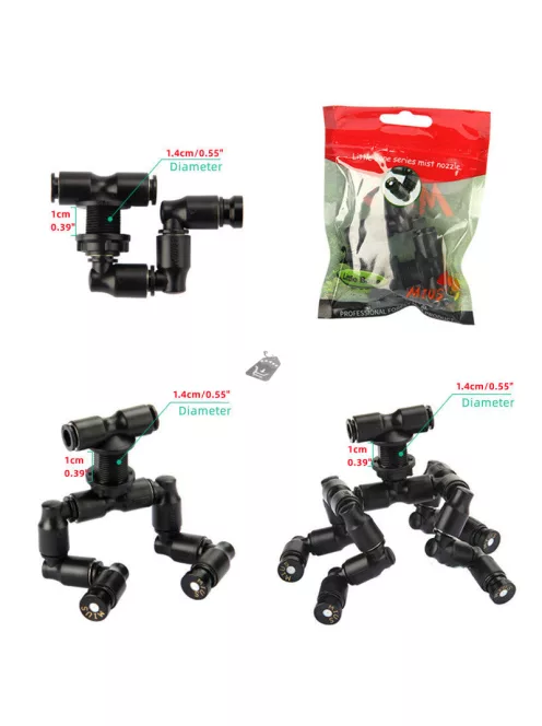 1 db állítható párásító fúvóka terráriumhoz