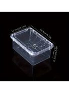 Átlátszó Hüllő hordozó