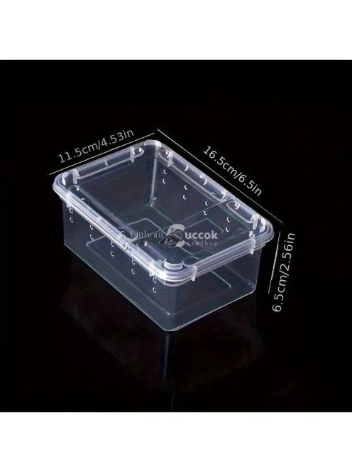 Átlátszó Hüllő hordozó