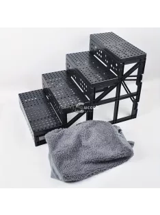   4 szintes kisállat lépcső, ideális magas ágyakhoz és kanapékhoz